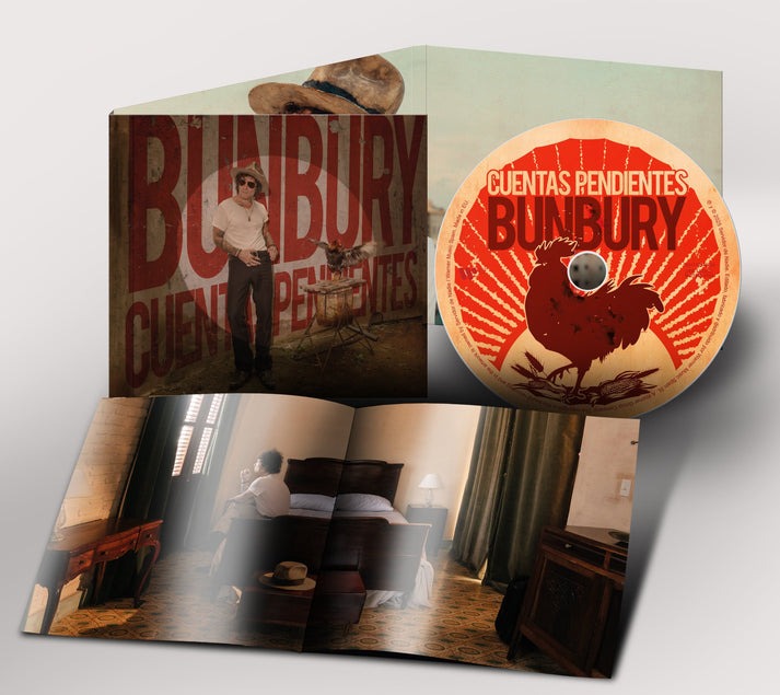 CD de "Cuentas pendientes", de Bunbury