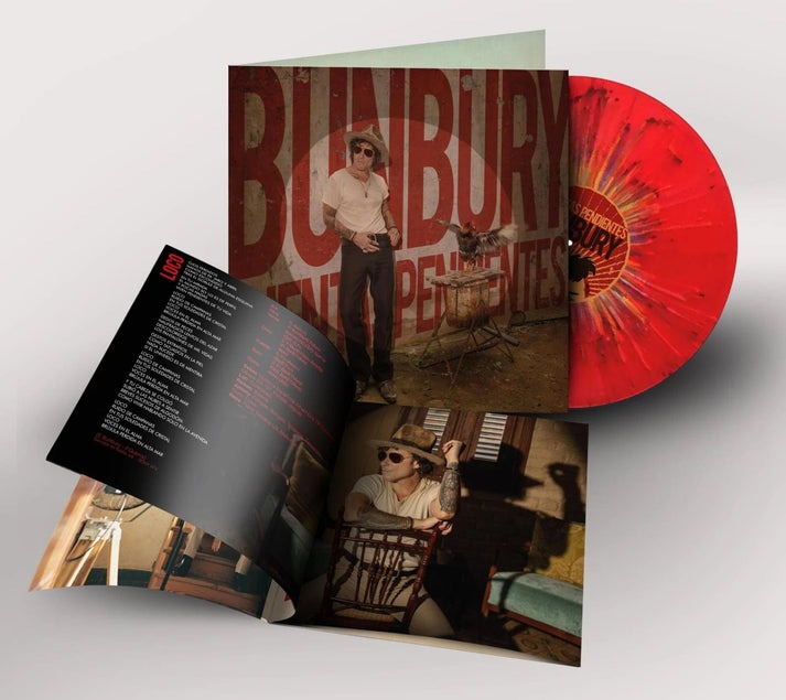 Vinilo de "Cuentas pendientes", de Bunbury