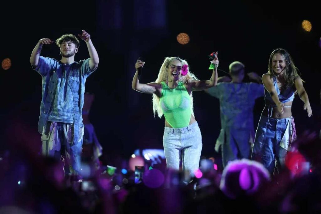 Karol G en concierto