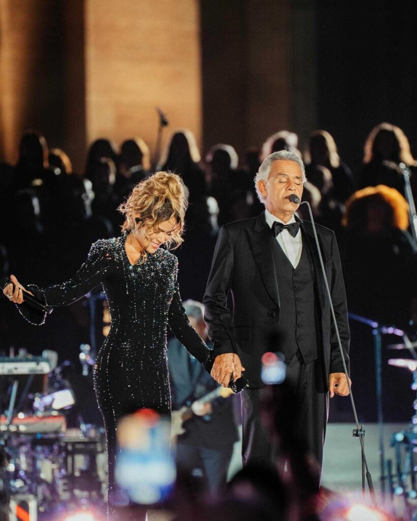 Karol G y Andrea Bocelli 